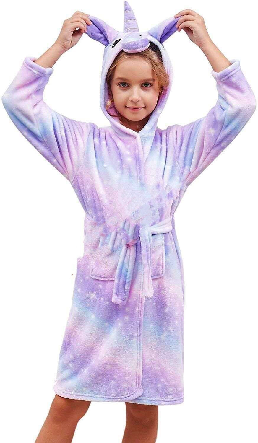 Animal hooded children's home wear