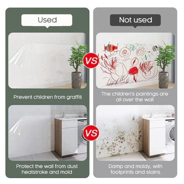 Self- Adhesive Transparent Electrostatic Wall Protection Film Buy 1 Get 1 Free