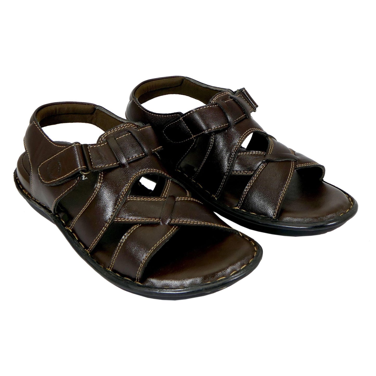 AM PM Men's Daily wear Leather Sandals