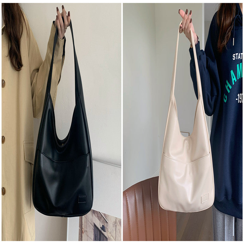 Fashion Tote Bag Large Capacity Casual Shoulder Bag Women's Commuting Handbag College Student