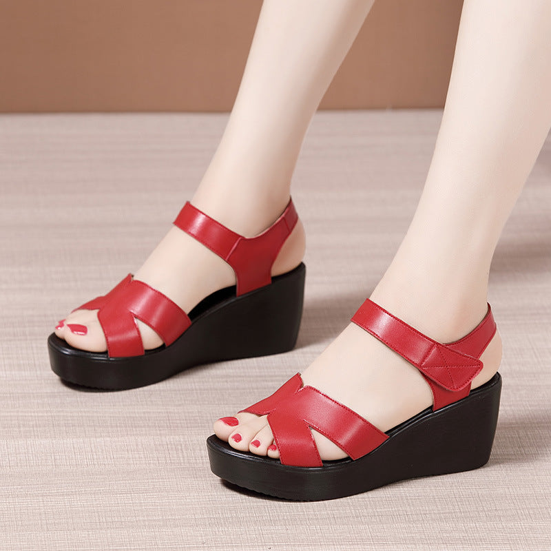 Platform Platform All-match Plus Size High Heel Sandals