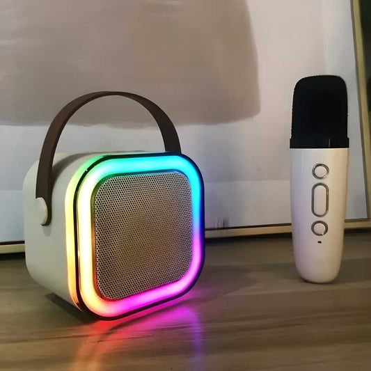 Bluetooth Speaker with Karaoke Mic