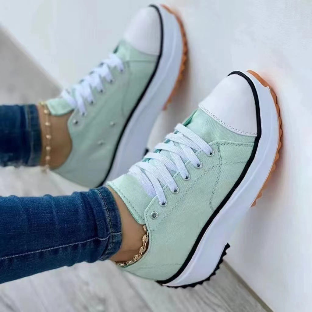 Women's Canvas High Top Casual Shoes