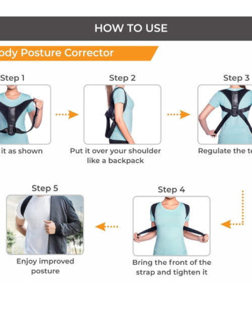 Back Posture Corrector Belt for Men & Women