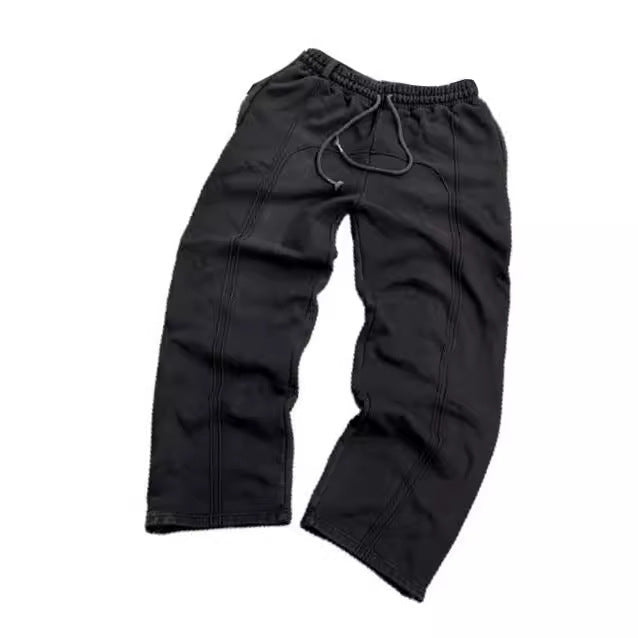 Stretch Rope Sweatpants Casual Trousers