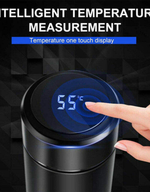 Hot & Cool Smart Vacuum Insulated Thermos Water Bottel With Smart LED Temperature Dispay